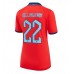 Günstige England Jude Bellingham #22 Auswärts Fussballtrikot Damen WM 2022 Kurzarm